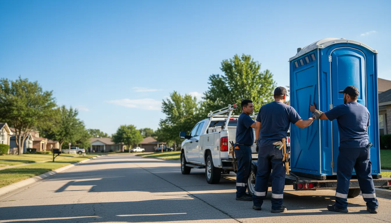 Portable Toilet Rental in Metcalf, IL near me